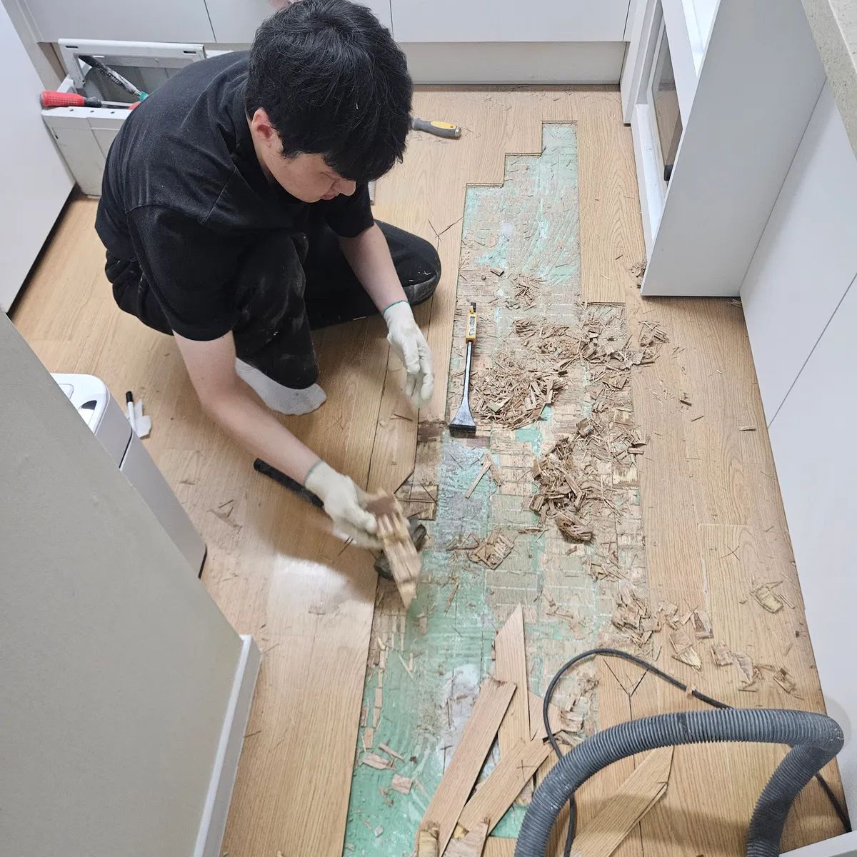 성남시 중원구 은행동 온수배관 누수 누수 탐지 참고 사진