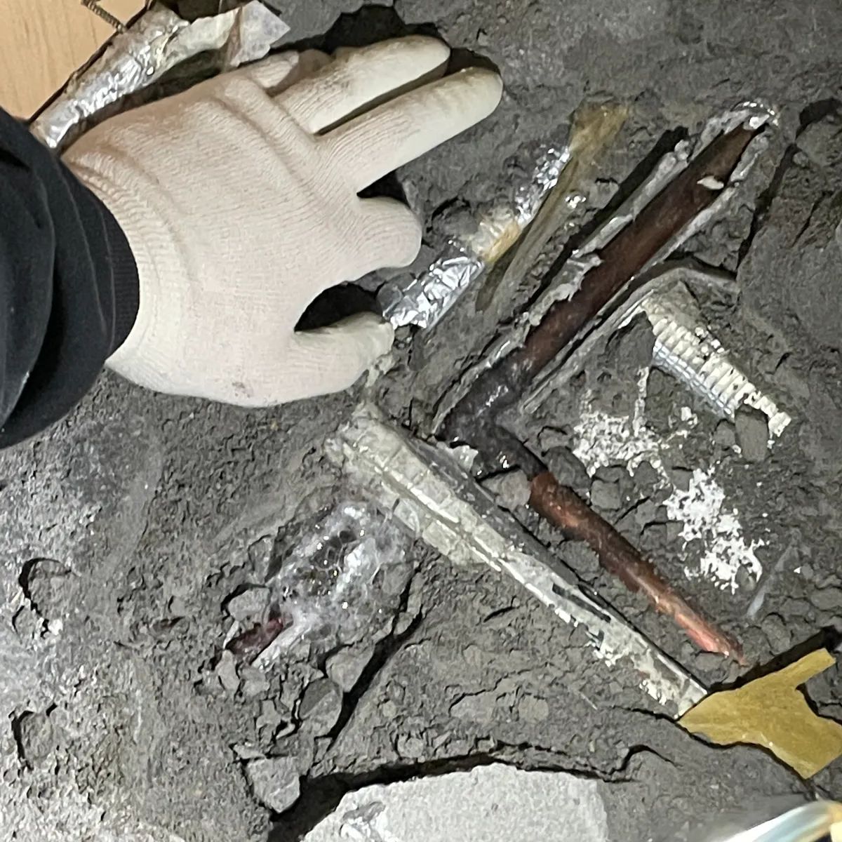 수원시 권선구 권선동 수도계량기 누수 보수 범위 안내 참고 사진