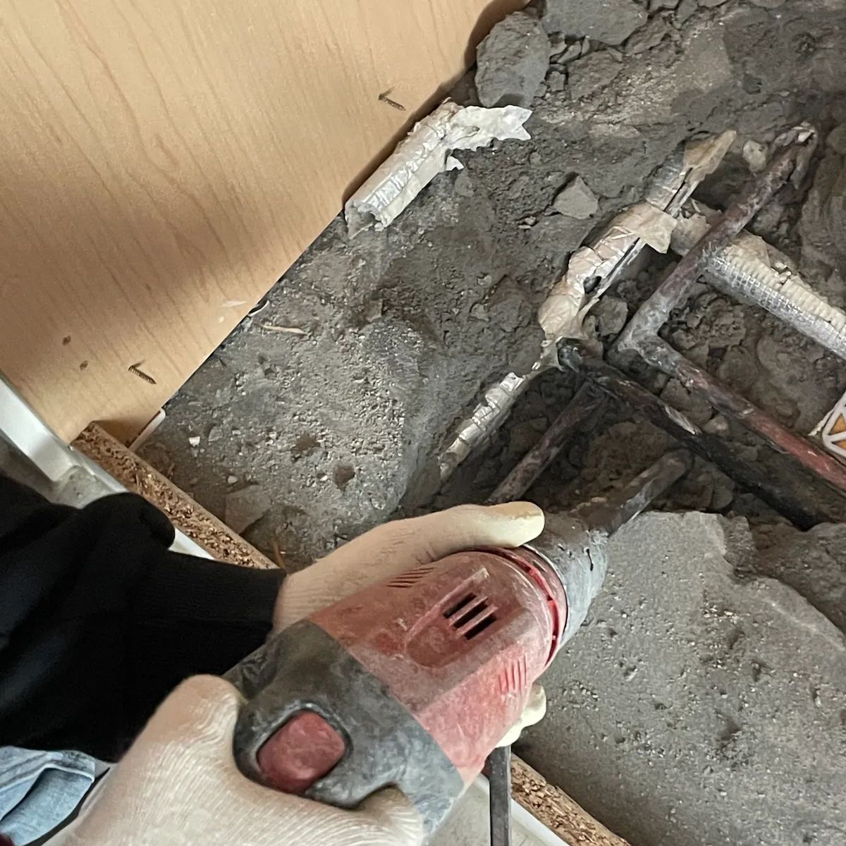구로구 오류동 공용배관 누수 보수 범위 안내 참고 사진