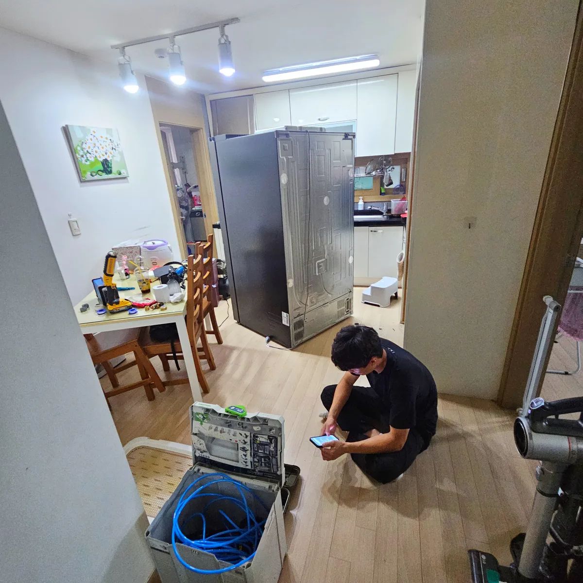 시흥시 배곧동 싱크대 누수 보수 범위 안내 참고 사진